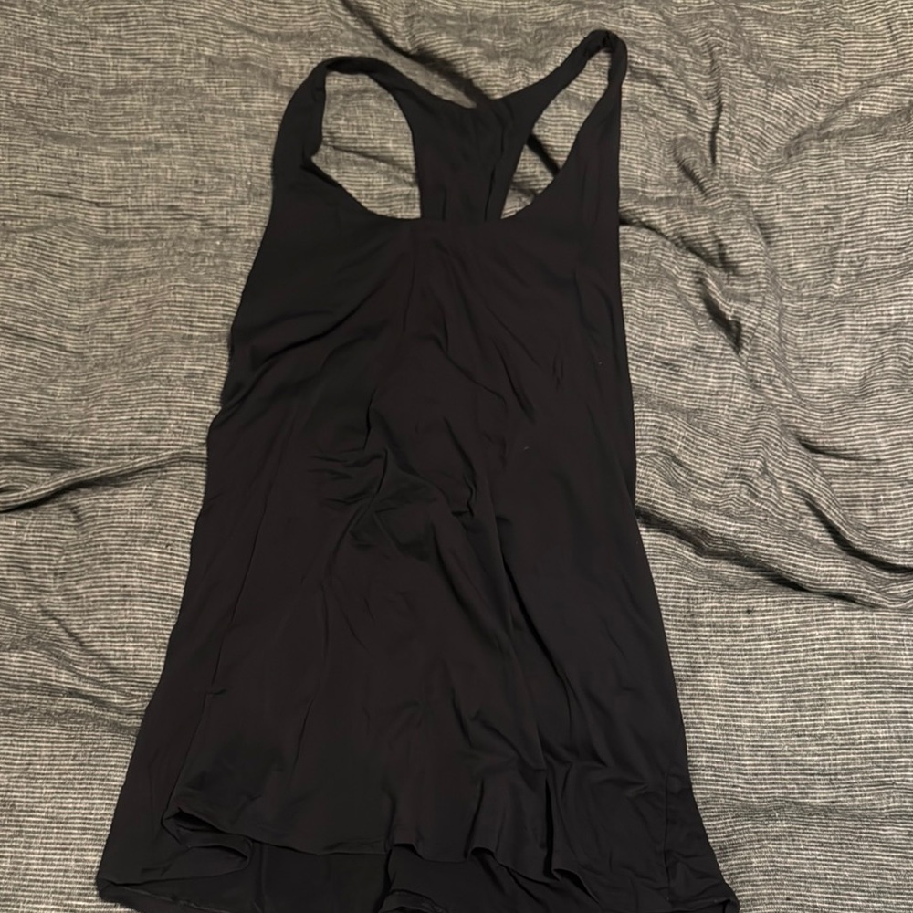 Black Racerback Tank Top